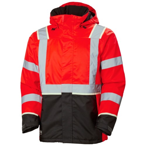 Geaca de iarna cu gluga Helly Hansen UC-ME Winter, impermeabila, reflectorizanta, HVC3