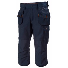 Pantaloni de lucru trei sferturi Helly Hansen Oxford Pirate, bleumarin, C44